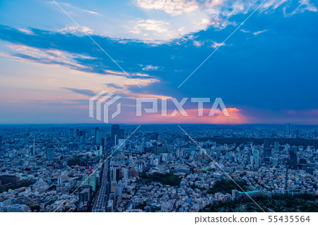 東京澀谷青山201.07廣角夏天的傍晚 東京澀谷青山201.07廣角夏天的傍晚 55435564