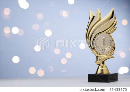 1st place or winners gold championship trophy 55435570