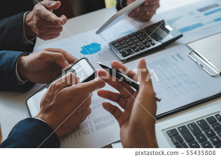 Administrator business man financial inspector and Administrator business man financial inspector and 55435808