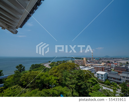 長浜城堡的景色 55435911