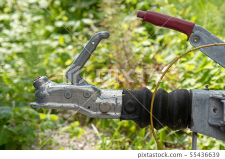 Close-up trailer hook for boats or other 55436639