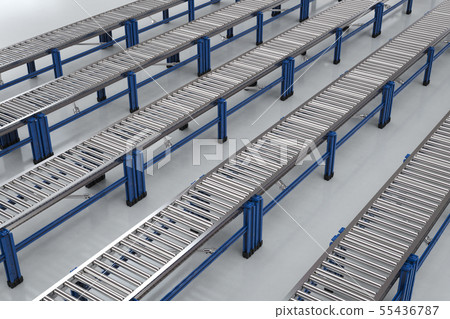 empty conveyor belt - Stock 
