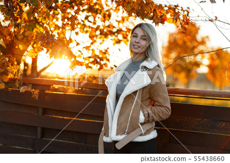 Joyful young happy girl 55438660