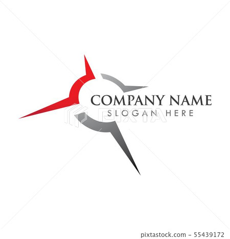 Compass Logo Template vector icon 55439172
