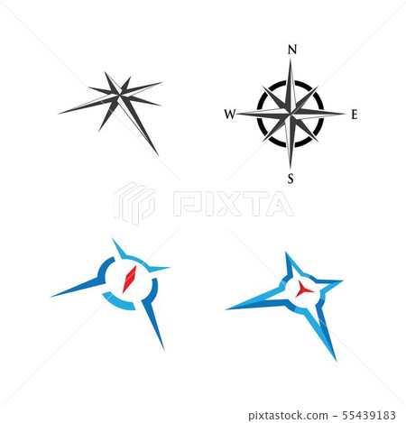 Compass Logo Template vector icon 55439183