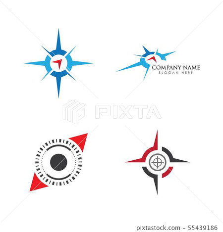 Compass Logo Template vector icon 55439186