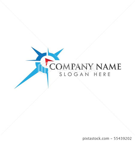 Compass Logo Template vector icon 55439202