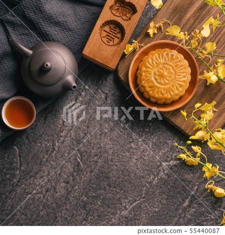 中秋節月餅蓋貝 55440087