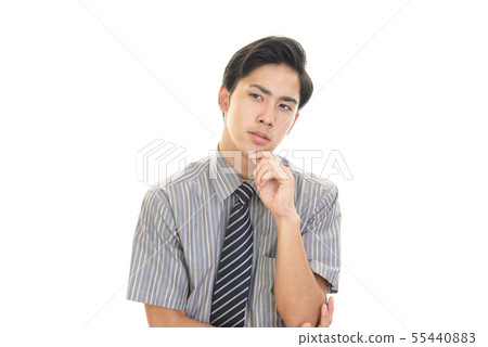 A worried man A worried man 55440883