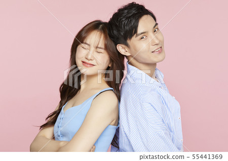 Gender couple Gender couple 55441369