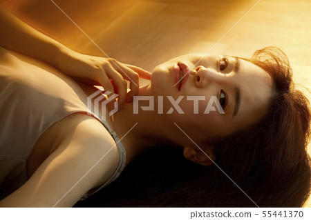 Woman beauty sunset Woman beauty sunset 55441370