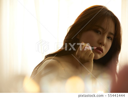 Woman beauty sunset 55441444