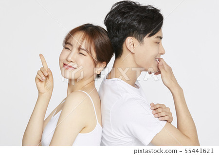 Men and women beauty 55441621