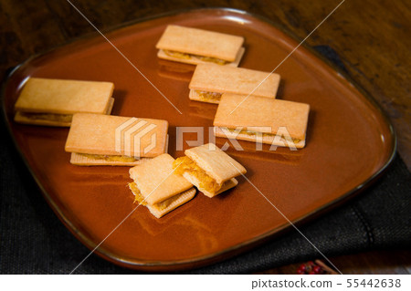 月餅，禮盒，中秋節，中國鳳凰，中國鳳凰，中秋節，月餅，蛋餅 55442638