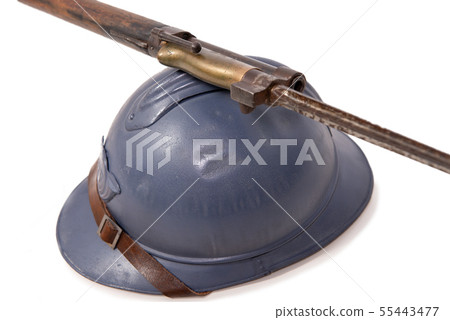 french military helmet of the First World War on french military helmet of the First World War on 55443477