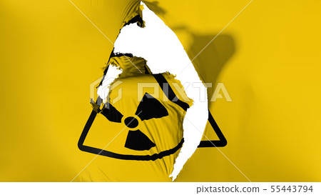 Damaged Radiation flag 55443794