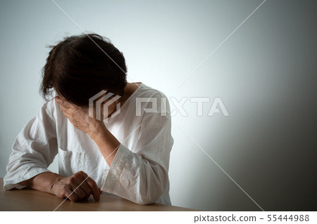 Senior melancholy 55444988