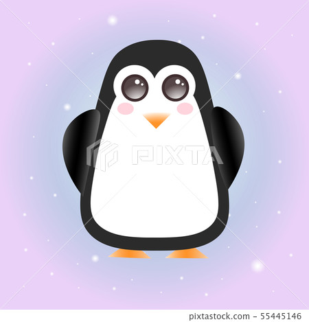 Vector illustration of cartoon penguin Vector illustration of cartoon penguin 55445146