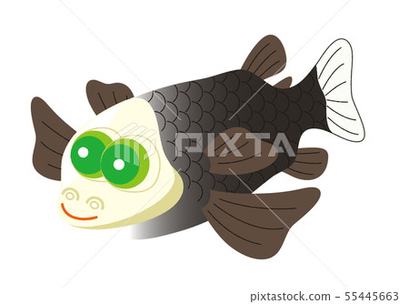 Demenigis Deep sea fish character illustration Demenigis Deep sea fish character illustration 55445663