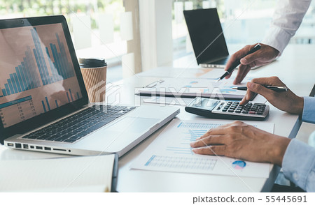 Administrator business man financial inspector and 55445691
