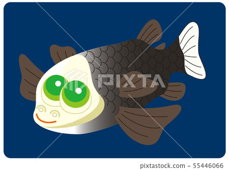 Demenigis Deep sea fish character illustration Demenigis Deep sea fish character illustration 55446066