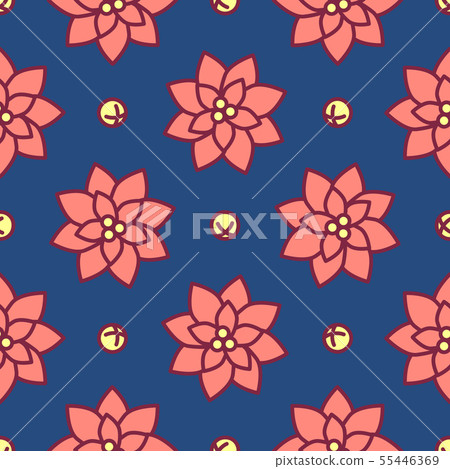 vector christmas seamless pattern vector christmas seamless pattern 55446369