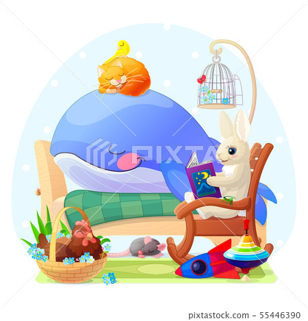 vector nursery wall art for kids 55446390