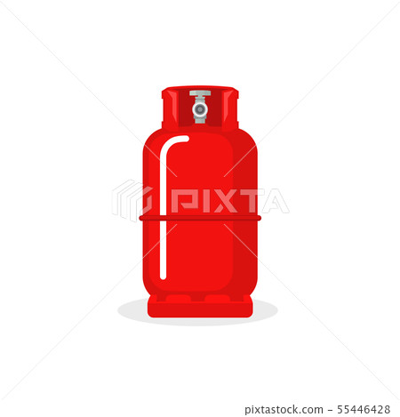 Gas cylinder vector tank. Lpg propane bottle icon container. Oxygen gas cylinder canister fuel Gas cylinder vector tank. Lpg propane bottle icon container. Oxygen gas cylinder canister fuel 55446428