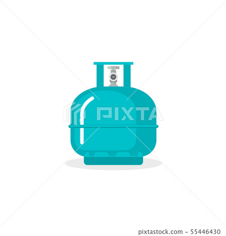 Gas cylinder vector tank. Lpg propane bottle icon container. Oxygen gas cylinder canister fuel Gas cylinder vector tank. Lpg propane bottle icon container. Oxygen gas cylinder canister fuel 55446430