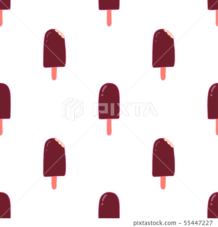 Eskimo ice cream pattern. Eskimo ice cream pattern. 55447227