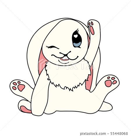 vector scandi cartoon animal clip art vector scandi cartoon animal clip art 55448068
