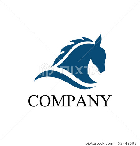 Horse Logo Template Vector icon 55448595