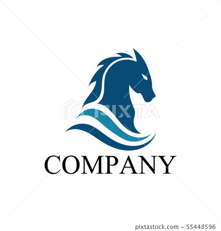Horse Logo Template Vector icon Horse Logo Template Vector icon 55448596