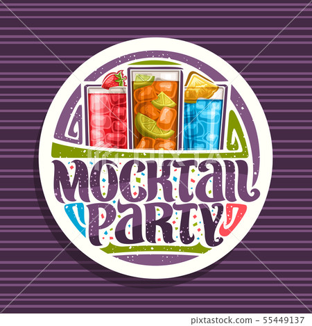 Vector logo for Mocktail Party Vector logo for Mocktail Party 55449137