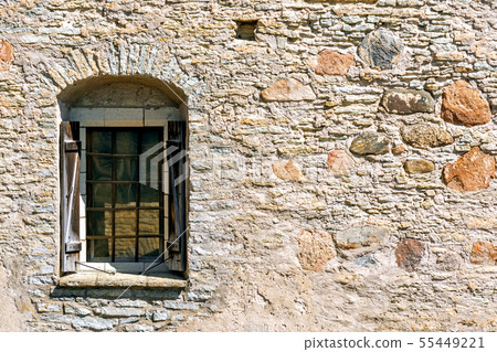 Window on the fortress wall. 55449221