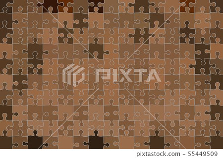 Brown grunge puzzle background Brown grunge puzzle background 55449509