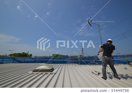 Landscape of renovation antenna replacement work 55449798