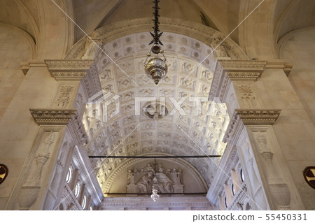 Interior of St. Lovro Cathedral in the World Heritage City of Trogir (1) 55450331