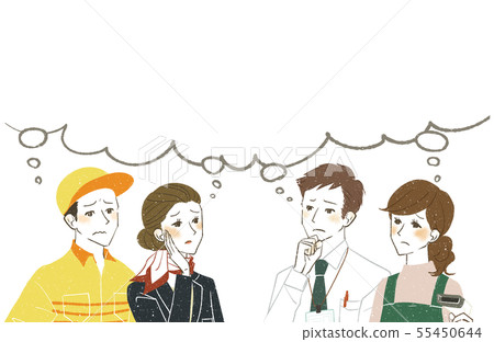 工人 - 問題 - 講話泡泡 55450644