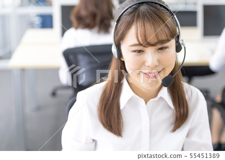 接線員，呼叫中心，西裝，工作人員 55451389