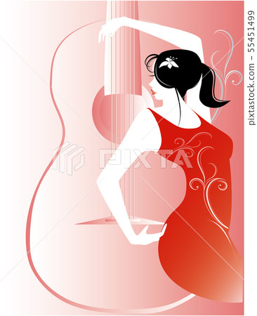 Dance, women, dance, flamenco 55451499