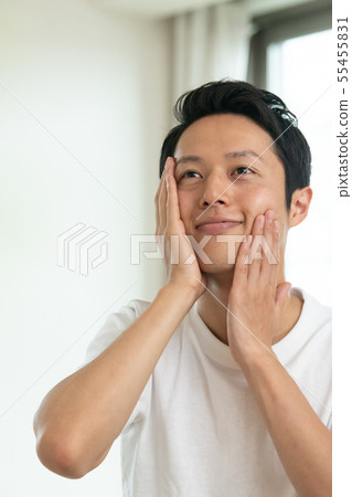 Skincare young men men's beauty treatment whitening 55455831