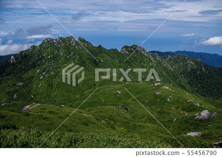 Nagatadake seen only from Yakushima and Miyanoura Nagatadake seen only from Yakushima and Miyanoura 55456790