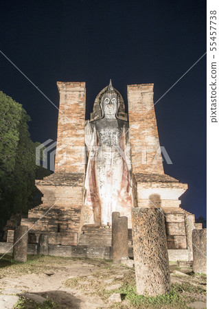 ASIA THAILAND SUKHOTHAI WAT MAHATHAT TEMPLE 55457738