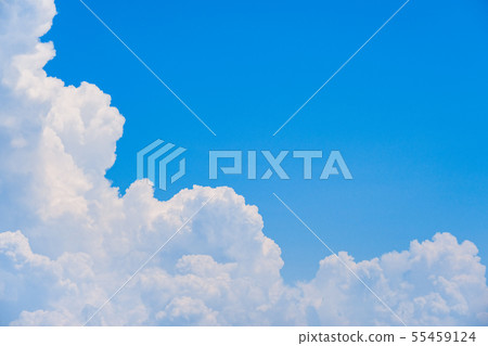 Summer blue sky 55459124