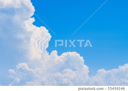 Summer blue sky Summer blue sky 55459146