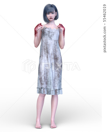 Horror women - Stock Illustration [55462019] - PIXTA