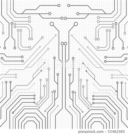 High tech technology geometric - Stock Illustration [55462985] - PIXTA