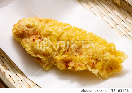 Chicken fillet with tempura. Chicken fillet with tempura. 55463128