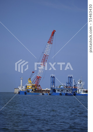 Omuta City Miike Port Construction Ship, Omuta City Miike Port Construction Ship, 55463430